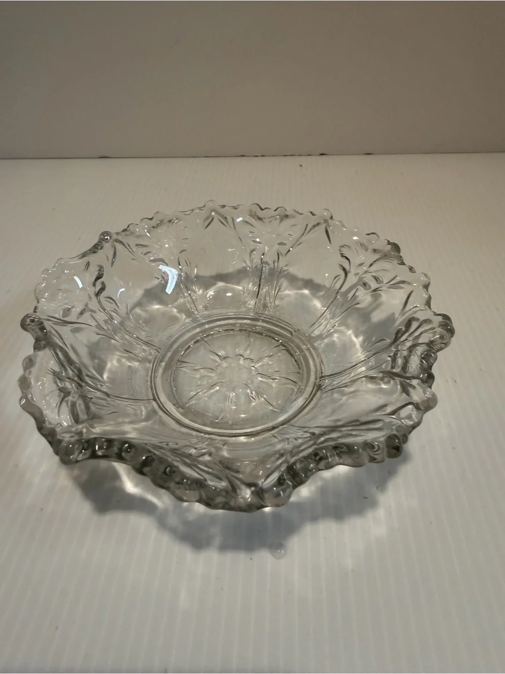 Antique Lancaster Glass Carnation Ware 